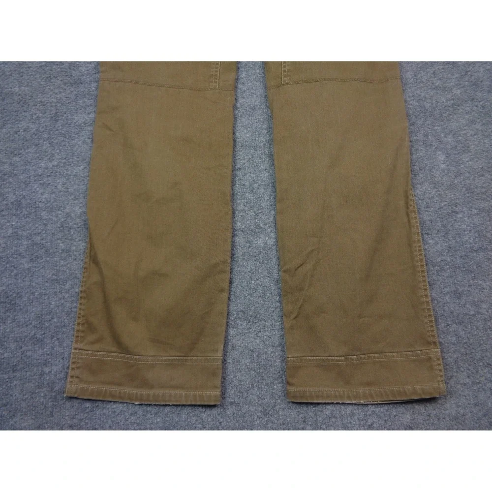 Kuhl Easy Rydr Vintage Patina Brown Stretch Gorpcore Canvas Pants 35x34 (34x33)